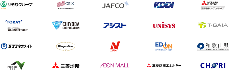 は業種や企業規模に関わらず、多くの企業の働き方を支援しています